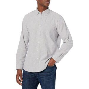 Amazon Essentials Men's Long Sleeve Shirts Casual - Regular-Fit Pocket Oxford XL